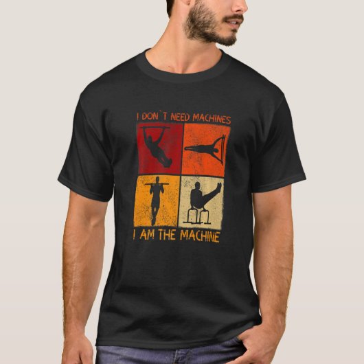 体操の機械は要らない Tシャツ (正面)