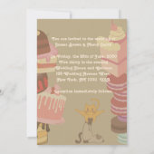 体操の猫ソファ結婚ーケーキ 招待状 (裏面)