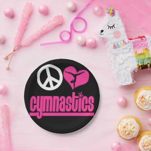 体操の紙皿の体育専門家のパーティーの供給 ペーパープレート (パーティー)