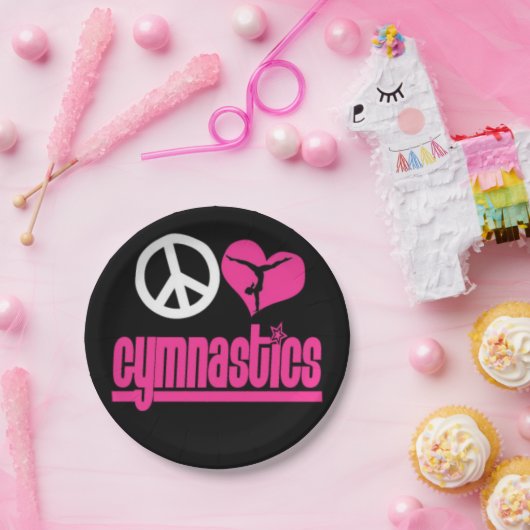 体操の紙皿の体育専門家のパーティーの供給 ペーパープレート (パーティー)