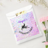 体操の色彩と星の色合い フェイバーバッグ (封をした状態)