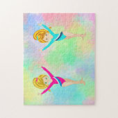 体操の虹 ジグソーパズル (縦)