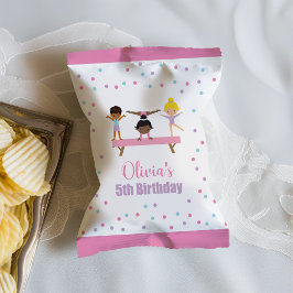 体操の誕生日チップ袋ラッパー