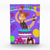 体操の誕生日パーティー フォトブロック (正面)