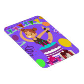 体操の誕生日パーティー マグネット (右側)