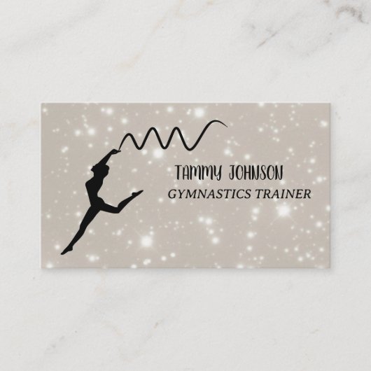 体操の輝き 名刺 (正面)