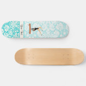 体操の釣り合い梁 スケートボード (横)