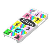 体操のIPHONEケースパーソナライズされたが大好き Case-Mate iPhoneケース (下部)