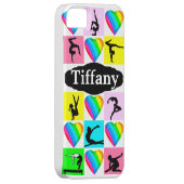 体操のIPHONEケースパーソナライズされたが大好き Case-Mate iPhoneケース (裏面/右)