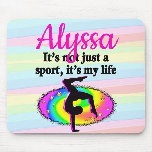 体操は僕の命だ マウスパッド (正面)