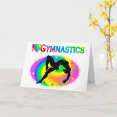 体操は僕の生命だ カード (黄色い花)