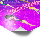 体操は友だちと交すごい渉 フォトプリント            (角)