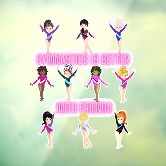 体操は友達に似合う ウィンドウサイン (シート3)