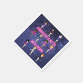 体操は友達に似合う スタンダードカクテルナプキン (角)