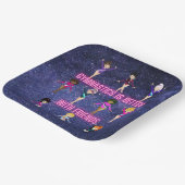 体操は友達に似合う ペーパープレート (傾斜あり)