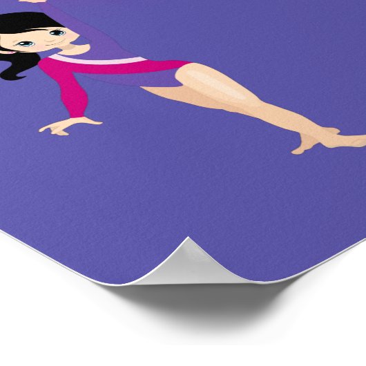 体操は友達に似合う ポスター (角)