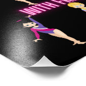 体操は友達ネオンと良い フォトプリント            (角)