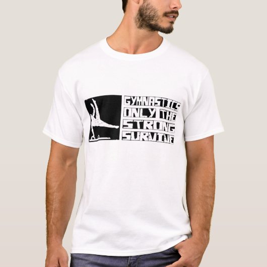 体操は生き延びます Tシャツ (正面)