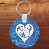 体操は私のハートキーチェーンにある キーホルダー (正面)