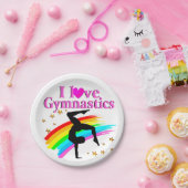 体操は私の命だ ペーパープレート (パーティー)