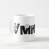 体操は起こります コーヒーマグカップ (正面左)