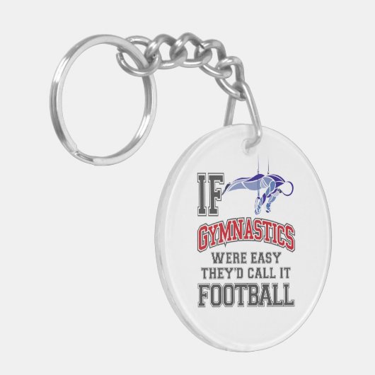 体操もし簡単はサッカーと呼ばれていた キーホルダー (正面左)