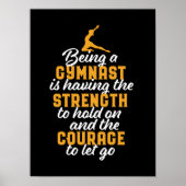 体操やる気を起こさせる引用文体操の娘 ポスター (正面)