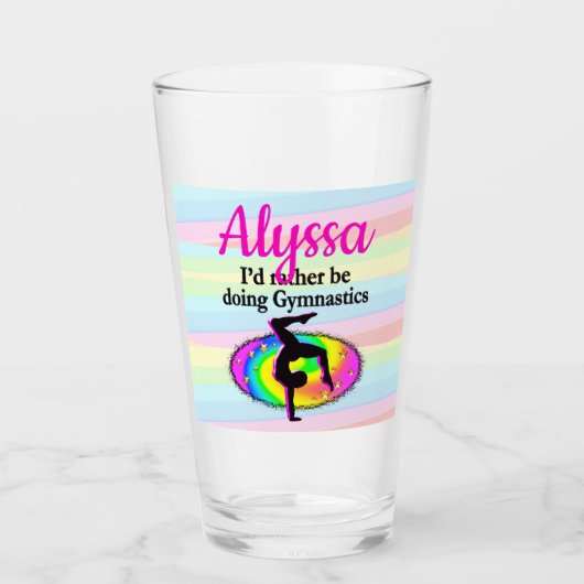 体操をしたいんだ タンブラーグラス (正面)