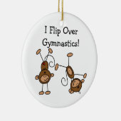 体操をひっくり返す セラミックオーナメント (右)