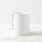 体操を好む コーヒーマグカップ (中央)