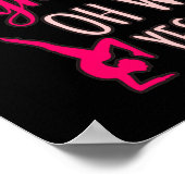 体操を常に行う体操選手スポーツの愛 ポスター (角)