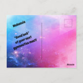 体操を愛する女の子のための体操はがき！ ポストカード (裏面)