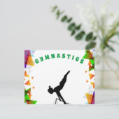 体操を愛する女の子のための体操カード！ カード (スタンド正面)