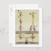 体操を行うメキシコ人(カラーリトボ) ポストカード (正面/裏面)