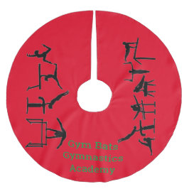 体操アカデミーのツリースカート ブラッシュドポリエステルツリースカート