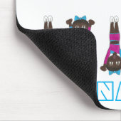 体操アクロバティックスタンブリングダンススタジオジム マウスパッド (コーナー)