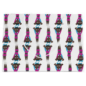 体操アクロバティックスタンブリングダンススタジオジム ラージペーパーバッグ (正面)