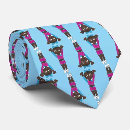 体操アクロバティックスダンスジムパパタンブリングギフト ネクタイ (ロール)