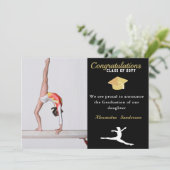 体操アスリート写真卒業クラス2022 案内状 (スタンド正面)