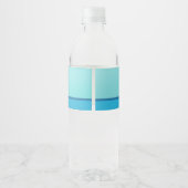 体操アフリカ系アメリカ人ガールバースデーパーティー ペットボトルラベル (裏面)