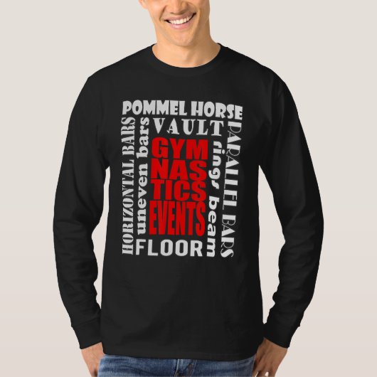 体操イベントスポーツ国際的大会 Tシャツ (正面)