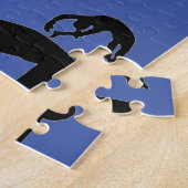 体操イベントパズル(名前) ジグソーパズル (側面)