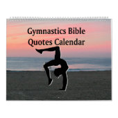 体操インスパイアバイブル引用文カレンダー カレンダー (カバー)