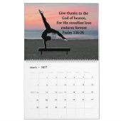 体操インスパイアバイブル引用文カレンダー カレンダー (3月 2027)