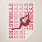 体操インスパイア シェルパブランケット (正面)