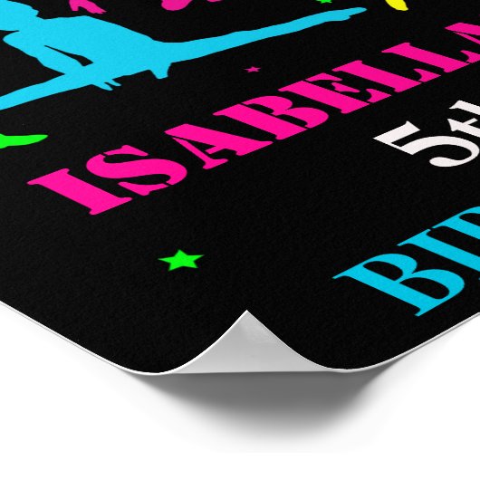 体操ウェルカムパーティーサインFlip Jumpポスター ポスター (角)