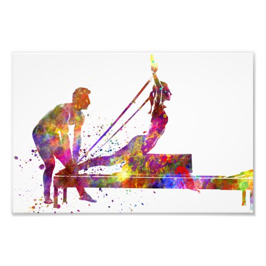 体操エクササイズ フォトプリント            (正面)