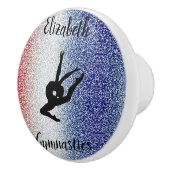 体操カスタム赤白青セラミックプル セラミックノブ (右)