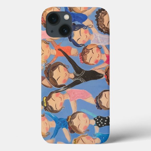 体操カラフルパターンギフト Case-Mate iPhoneケース (裏面)