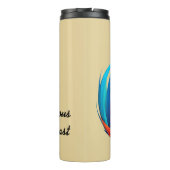 体操カラフル背景体操選手2名 タンブラー (裏面)